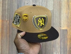 New York Yankees 2000 World Series Wheat Brown 59Fifty Fitted Hat by MLB x New Era