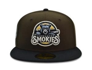 Tennessee Smokies Southern League Exclusive 59Fifty Fitted Hat by MiLB x New Era Front