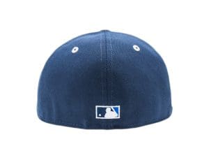 Toronto Blue Jays 20th Anniversary Blue Black 59Fifty Fitted Hat by MLB x New Era Back