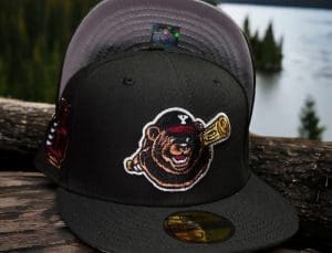 Yakima Bears YB Bears Black 59Fifty Fitted Hat by MiLB x New Era