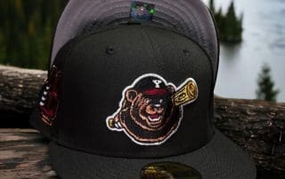 Yakima Bears YB Bears Black 59Fifty Fitted Hat by MiLB x New Era