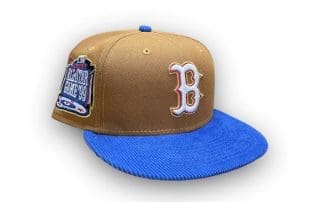Boston Red Sox 1999 All-Star Game Vegas Gold Blue 59Fifty Fitted Hat by MLB x New Era