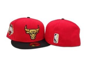Chicago Bulls Gameday Pop Stars 59Fifty Fitted Hat by NBA x New Era Back