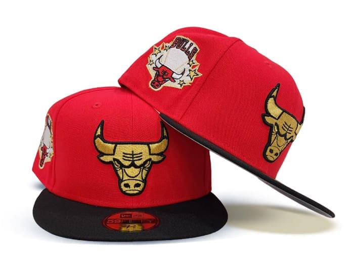 Chicago Bulls Gameday Pop Stars 59Fifty Fitted Hat by NBA x New Era