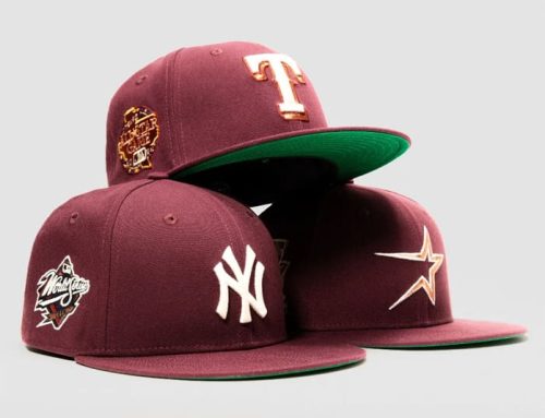 Hat Club Bordeaux 59Fifty Fitted Hat Collection by MLB x New Era