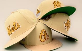 Hat Club Color Story Vegas Gold Candied Pecan 59Fifty Fitted Hat Collection by MLB x New Era