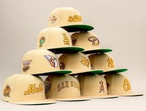 Hat Club Color Story Vegas Gold Candied Pecan 59Fifty Fitted Hat Collection by MLB x New Era Right