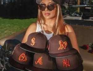 Hat Club Sweethearts Dark Chocolate 59Fifty Fitted Hat Collection by MLB x New Era