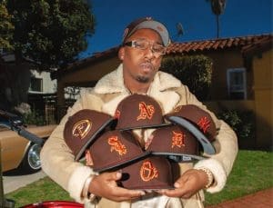 Hat Club Sweethearts Dark Chocolate 59Fifty Fitted Hat Collection by MLB x New Era Front