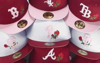 Just Caps Rose Flower 59Fifty Fitted Hat Collection by MLB x New Era