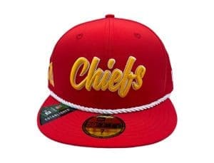 Kansas City Chiefs 2019 NFL Sideline 1960s 59Fifty Fitted Hat by NFL x New Era Front