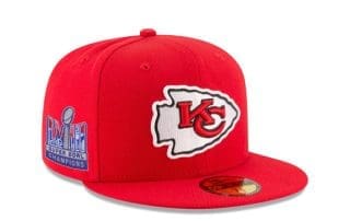 Kansas City Chiefs Super Bowl LVIII Champions 59Fifty Fitted Hat by NFL x New Era