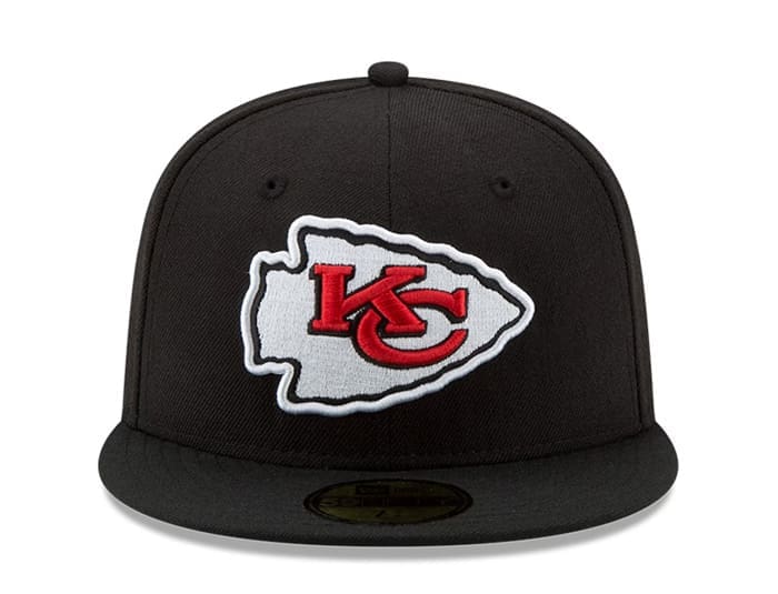 Kansas City Chiefs Super Bowl LVIII Champions Black 59Fifty Fitted Hat by NFL x New Era