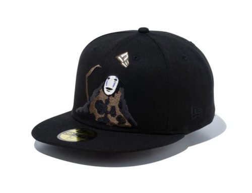 Kaonashi Black 59Fifty Fitted Hat by Spirited Away x New Era