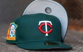 Minnesota Twins 1965 ASG Forest Green 59Fifty Fitted Hat by MLB x New Era