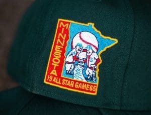 Minnesota Twins 1965 ASG Forest Green 59Fifty Fitted Hat by MLB x New Era Patch