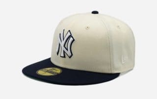 New York Yankees 1981 World Series Off-White Navy 59Fifty Fitted Hat by MLB x New Era