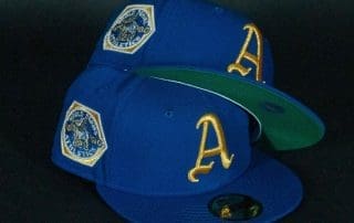 Philadelphia Athletics 1930 World Series Blue Gold 59Fifty Fitted Hat by MLB x New Era
