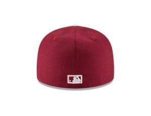 Philadelphia Phillies 1970 Cooperstown Maroon Grey 59Fifty Fitted Hat by MLB x New Era Back