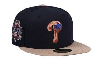 Philadelphia Phillies Copper Two Tone 59Fifty Fitted Hat by MLB x New Era