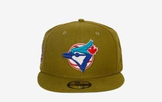 Toronto Blue Jays 1993 World Series Olive Hemp 59Fifty Fitted Hat by MLB x New Era