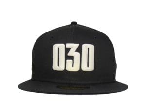 030 Black 59Fifty Fitted Hat by Justfitteds x New Era