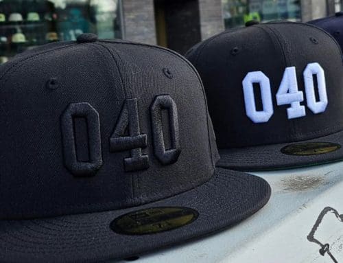 040 Black And Blackout 59Fifty Fitted Hat by JustFitteds x New Era