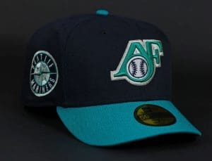 Appleton Foxes x Seattle Mariners Alex Rodriguez 59Fifty Fitted Hat by MiLB x MLB x New Era