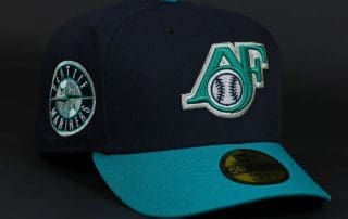 Appleton Foxes x Seattle Mariners Alex Rodriguez 59Fifty Fitted Hat by MiLB x MLB x New Era