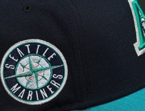 Appleton Foxes x Seattle Mariners Alex Rodriguez 59Fifty Fitted Hat by MiLB x MLB x New Era Patch