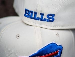 Buffalo Bills 1998 Pro Bowl Off-White Blue 59Fifty Fitted Hat by NFL x New Era Back