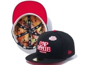 Cap Noodle Black 59Fifty Fitted Hat by Nissin Cup Noodles x New Era