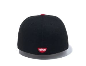 Cap Noodle Black 59Fifty Fitted Hat by Nissin Cup Noodles x New Era Back