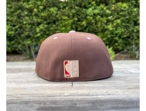 Chicago Bulls Brown Sugar Bacon Fitted Hat by NBA x Mitchell and Ness Back