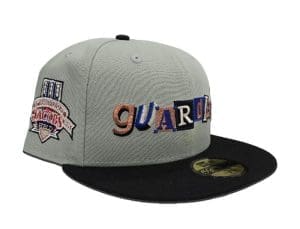 Cleveland Guardians Jacob Field Everest Green Black 59Fifty Fitted Hat by MLB x New Era Right