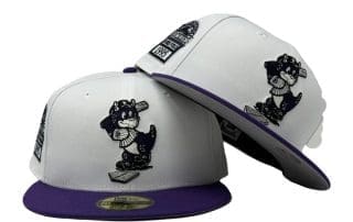 Colorado Rockies Mascot Logo 1995 Coors Field 59Fifty Fitted Hat by MLB x New Era