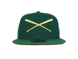 Crossed Bats Logo St. Patrick 2024 59Fifty Fitted Hat by JustFitteds x New Era