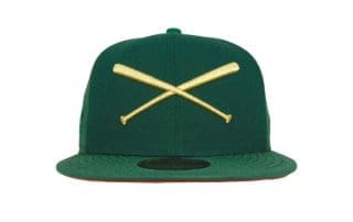 Crossed Bats Logo St. Patrick 2024 59Fifty Fitted Hat by JustFitteds x New Era