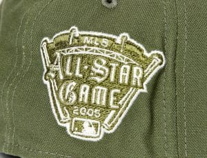 Detroit Tigers 2005 ASG New Olive 59Fifty Fitted Hat by MLB x New Era Patch