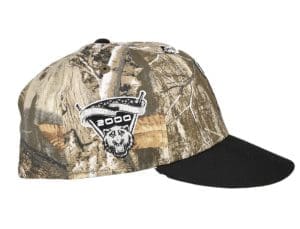 Detroit Tigers Year 2000 Realtree Camo 59fifty Fitted Hat by MLB x New Era Patch