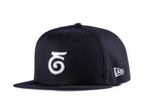 Eastside Letterman Navy 59fifty Fitted Hat by Westside Love x New Era