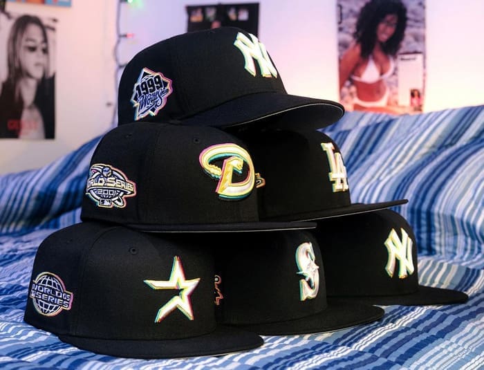 Hat Club VHS Pack 59Fifty Fitted Hat Collection by MLB x New Era