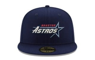 Houston Astros 35th Anniversary Navy Red 59Fifty Fitted Hat by MLB x New Era