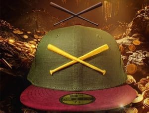 JustFitteds Berlin 5th Anniversary 59Fifty Fitted Hat Collection by JustFitteds x New Era Bats