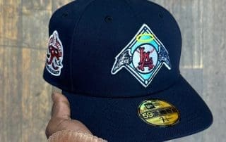 Los Angeles Angels 35th Anniversary Navy 59fifty Fitted Hat by MLB x New Era