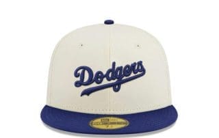 Los Angeles Dodgers Bicentennial Chrome Royal 59Fifty Fitted Hat by MLB x New Era