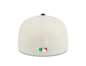 Los Angeles Dodgers Bicentennial Chrome Royal 59Fifty Fitted Hat by MLB x New Era Back