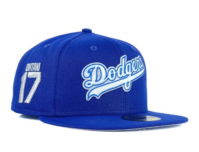 Los Angeles Dodgers Shohei Ohtani Jersey 59Fifty Fitted Hat by MLB x New Era