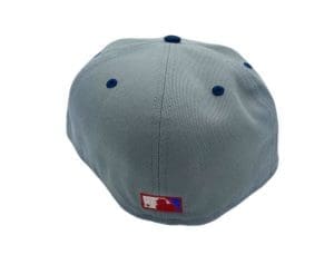 Minnesota Twins 25 Years Gray Navy 59Fifty Fitted Hat by MLB x New Era Back