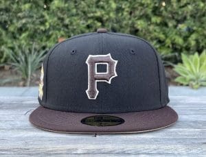 Pittsburgh Pirates 94 ASG Black Brown 59Fifty Fitted Hat by MLB x New Era Front